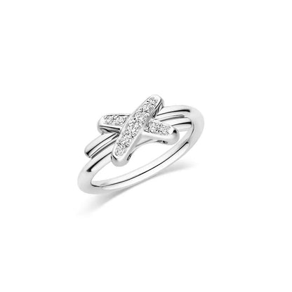 [Elowen Jewels]JEUX DE SILVER DIAMOND RING