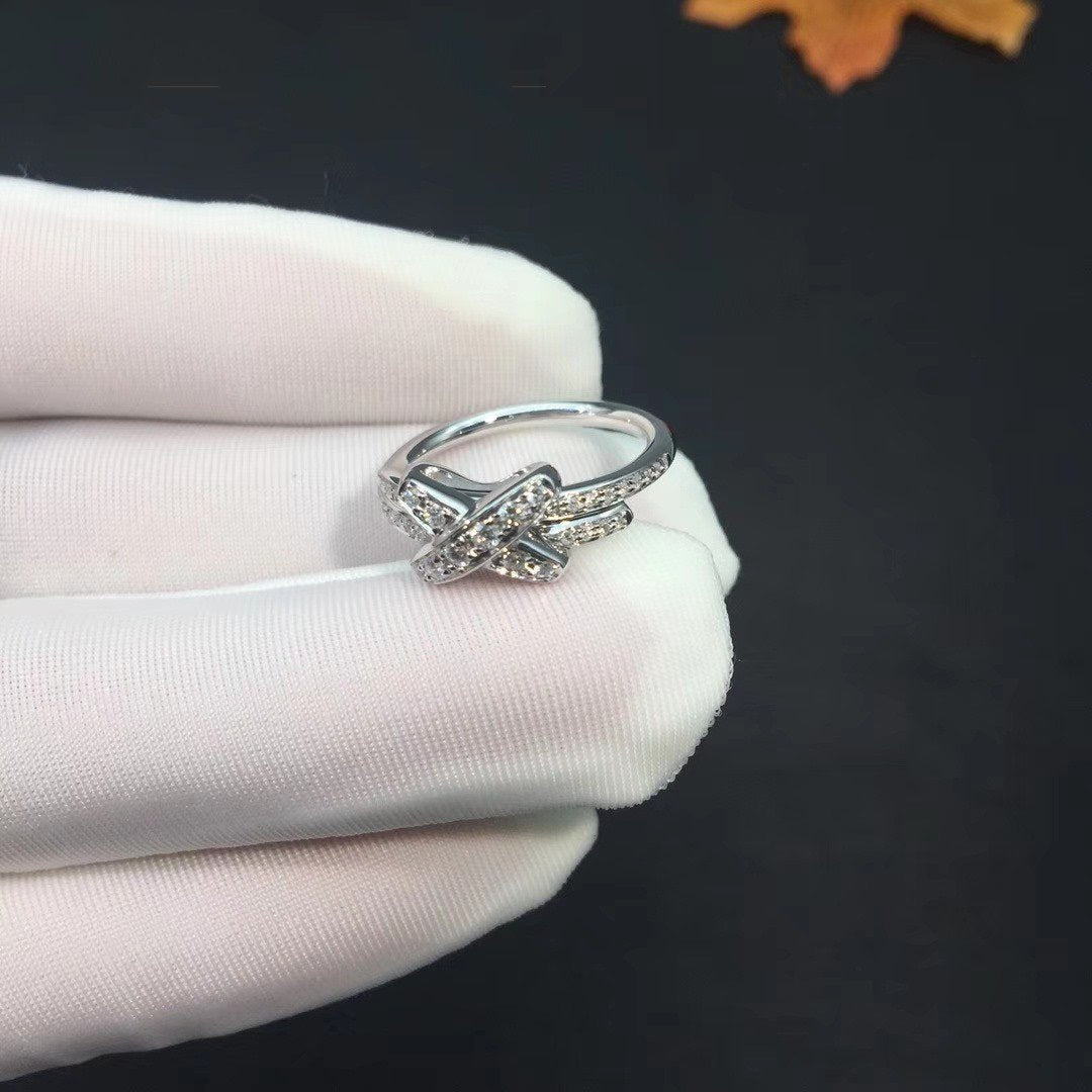 [Elowen Jewels]JEUX DE SILVER DIAMOND RING
