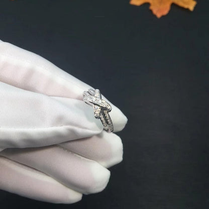 [Elowen Jewels]JEUX DE SILVER DIAMOND RING