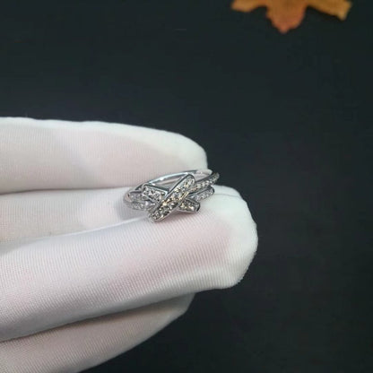 [Elowen Jewels]JEUX DE SILVER DIAMOND RING