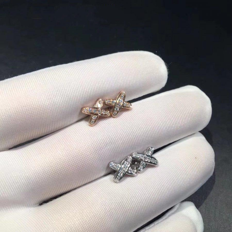 [Elowen Jewels]JEUX DE DIAMOND EARRINGS