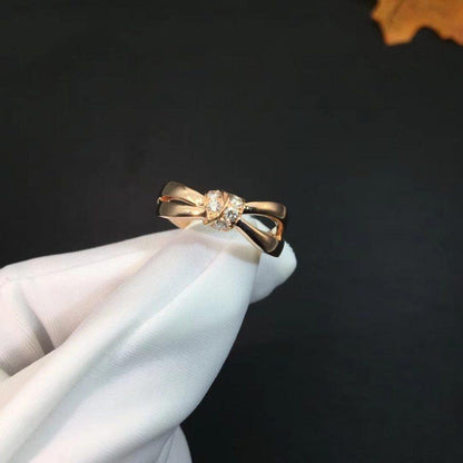 [Elowen Jewels]LIENS RING PINK GOLD DIAMOND