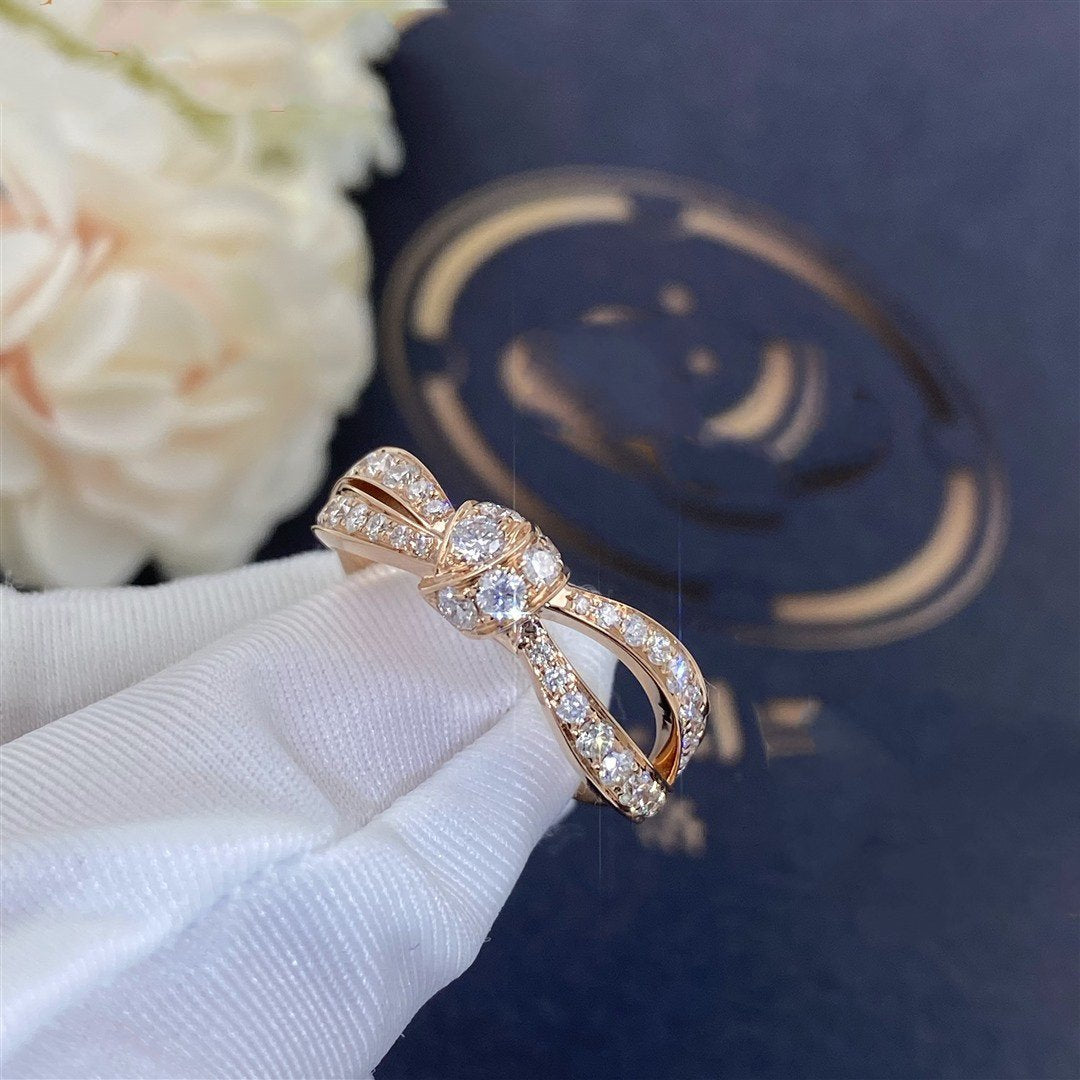 [Elowen Jewels]LIENS PINK GOLD DIAMOND RING