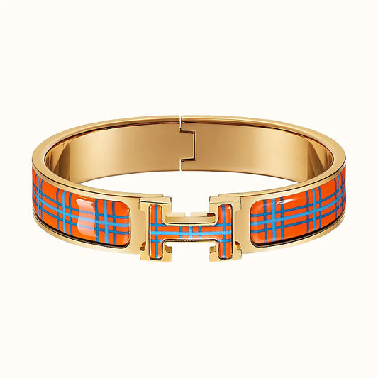 [Elowen Jewels]H TARTAN BRACELET 12MM