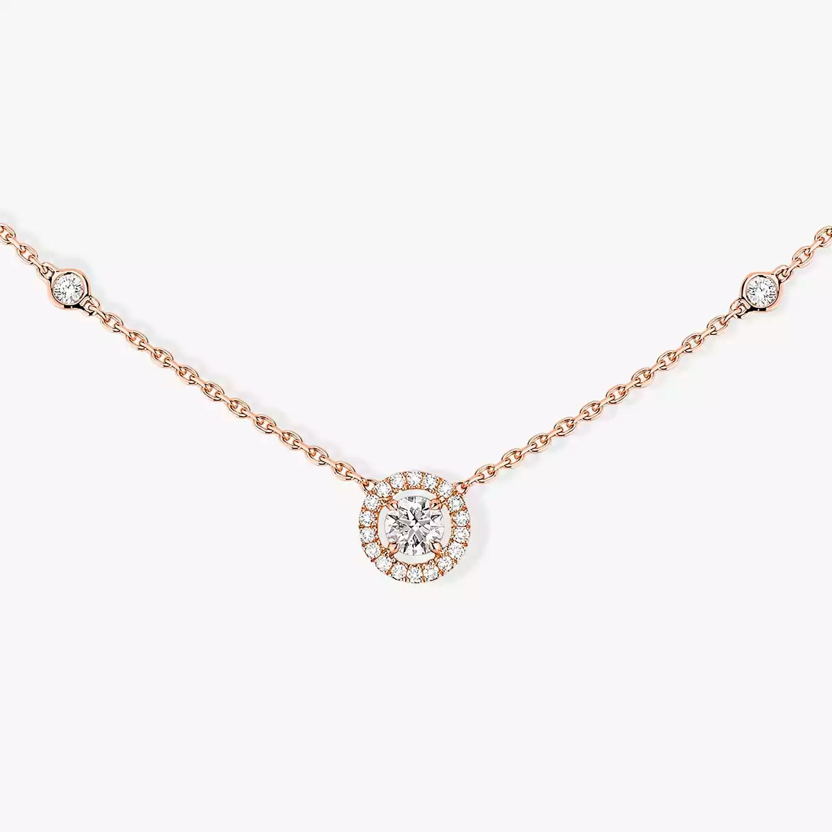 [Elowen Jewelry]Diamond Necklace 0,20ct Brilliant Shape Joy