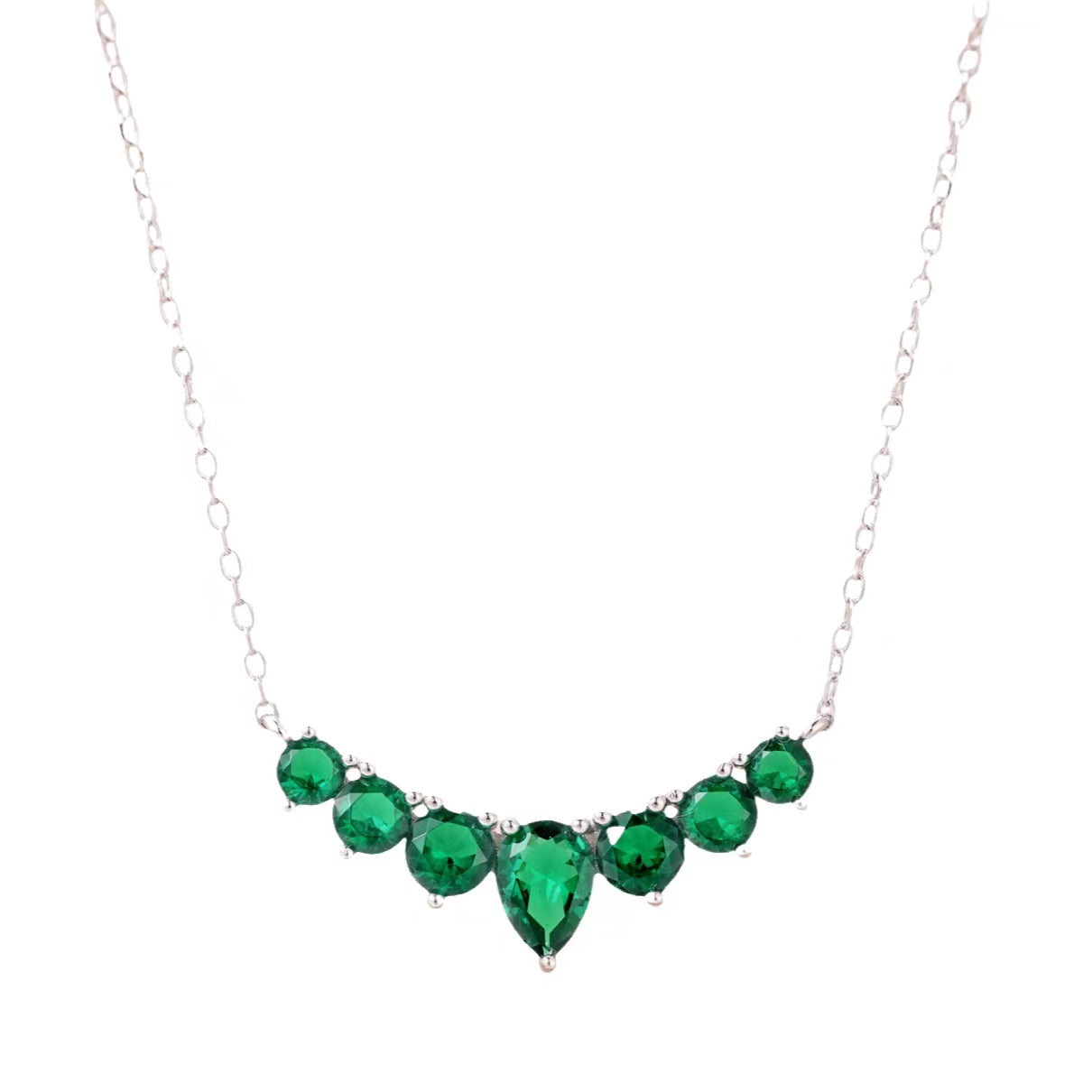 [Elowen Jewels]Dainty Colorful Heart Necklace