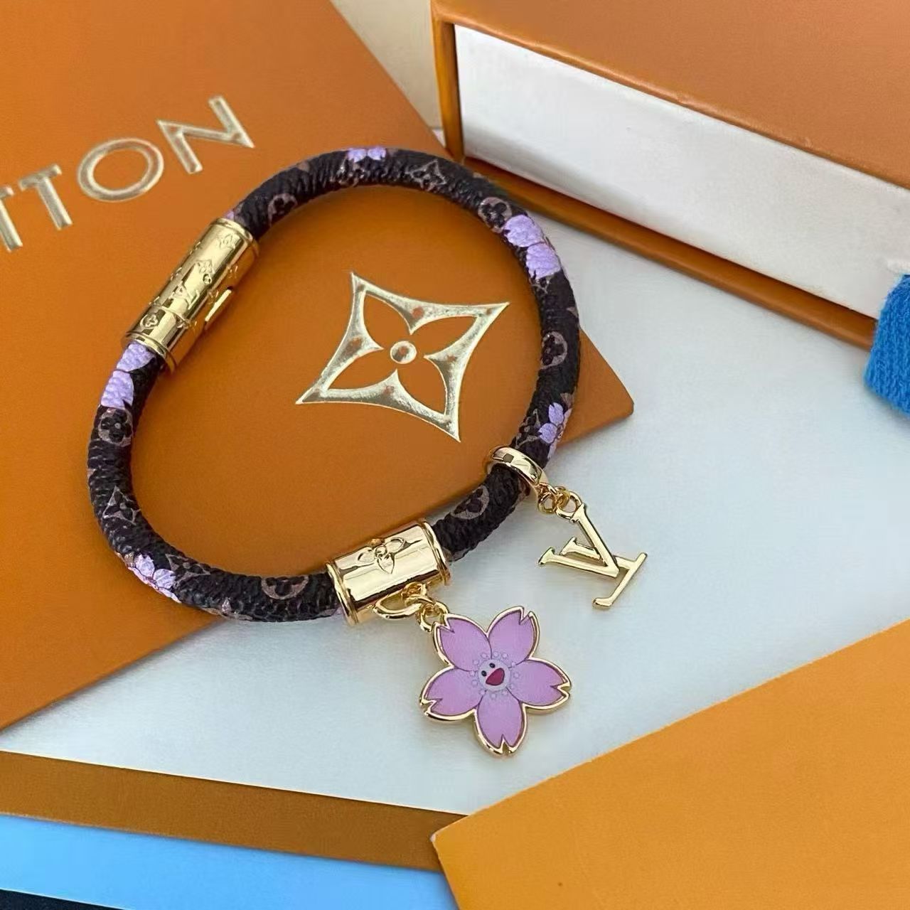 [Elowen Jewels]LV x TM Cherry Blossom Bracelet