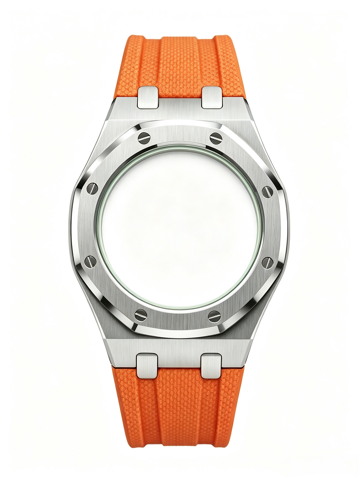 Royal Oak Pop Series Exclusive Model, Fully Encased Stainless Steel Case and Fluororubber Strap