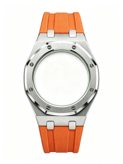 Royal Oak Pop Series Exclusive Model, Fully Encased Stainless Steel Case and Fluororubber Strap