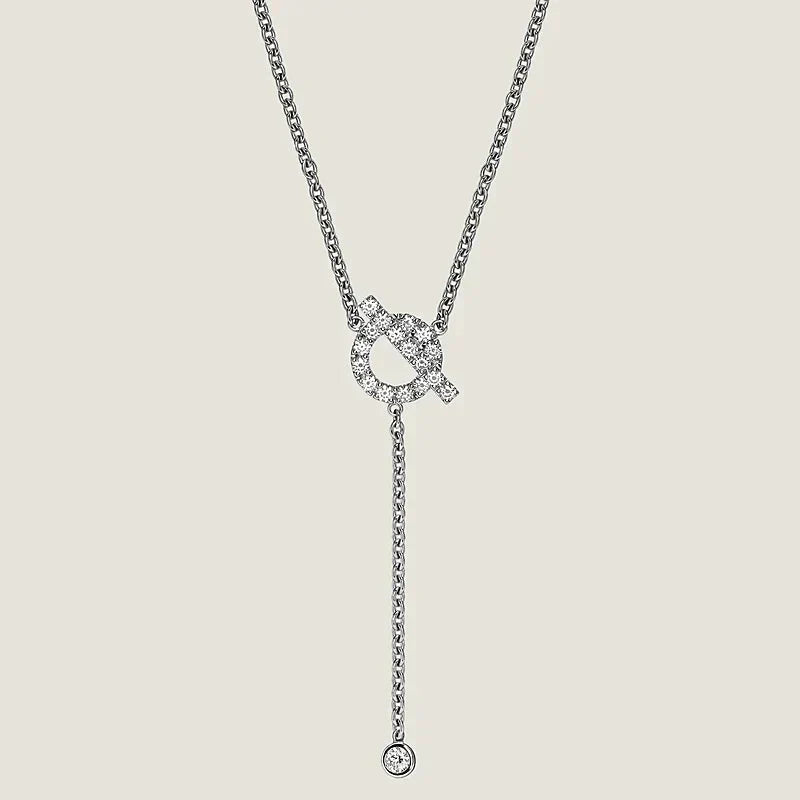 [Elowen Jewels]FINESSE SILVER DIAMOND NECKLACE