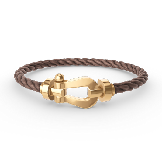 [Elowen Jewels]FORCE LARGE HORSESHOE NO DIAMOND BRACELET GOLD