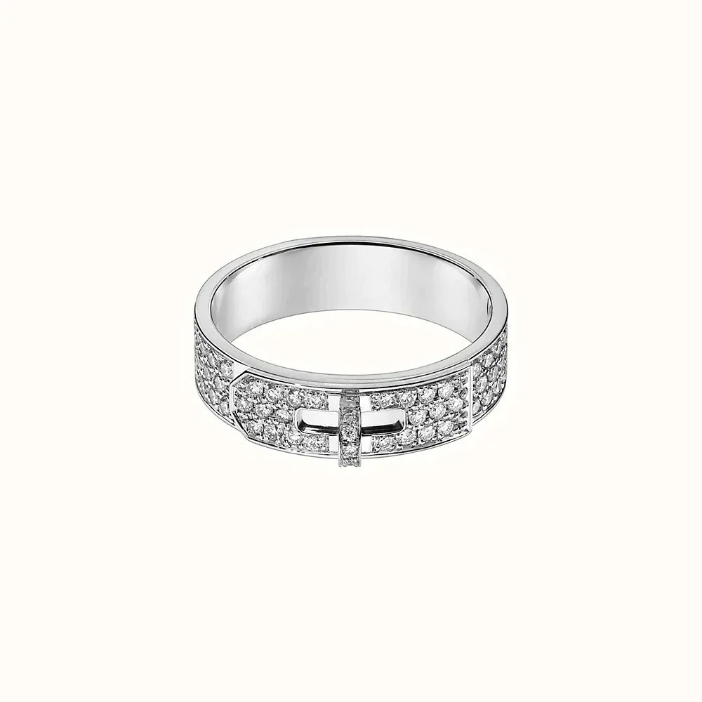 [Elowen Jewels]KELLY SILVER DIAMOND RING