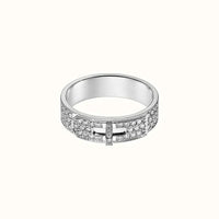 [Elowen Jewel]KELLY SILVER DIAMOND RING
