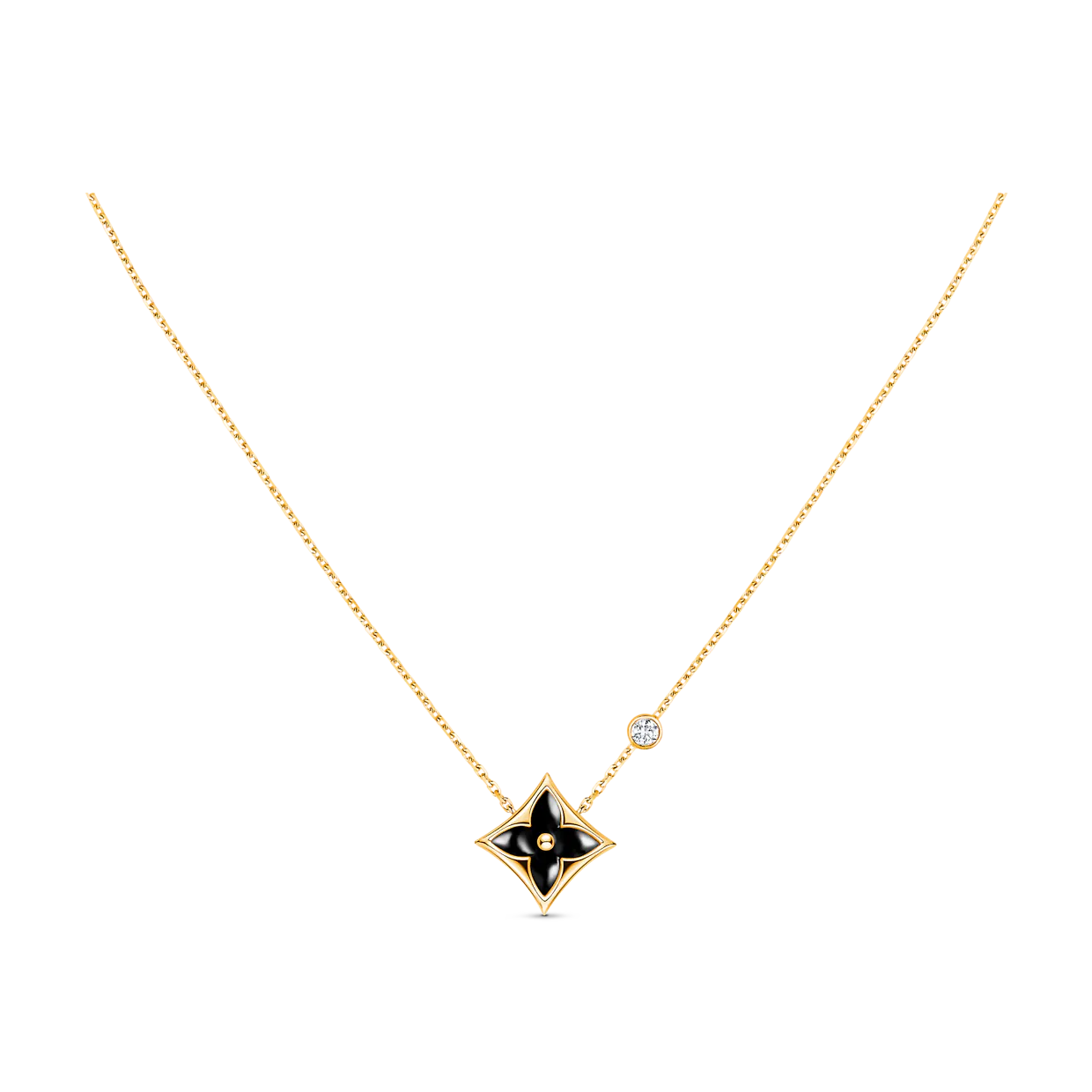 [Elowen Jewels]STAR BLACK MOP NECKLACE