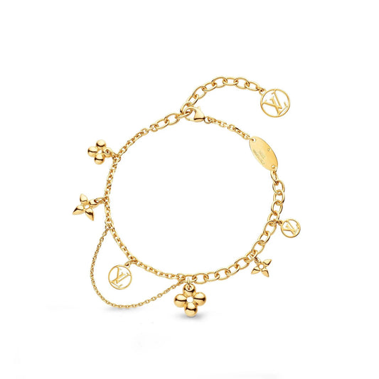 [Elowen Jewels]BLOOMING PINK GOLD MOP BRACELET