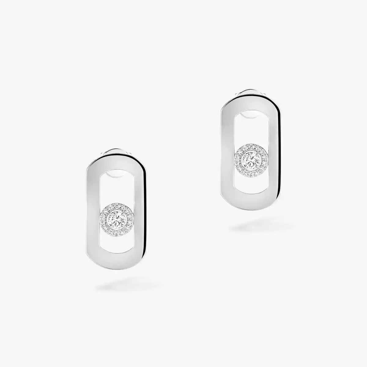 [Elowen Jewelry]So Move Diamond Earrings in Yellow Gold