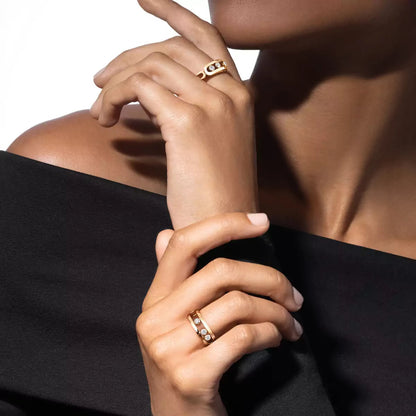 [Elowen Jewelry] MoveGold Diamond Ring