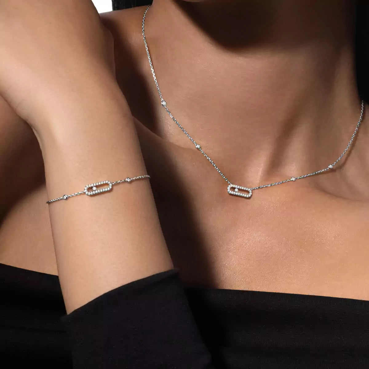 [Elowen Jewelry]Move Uno Necklace