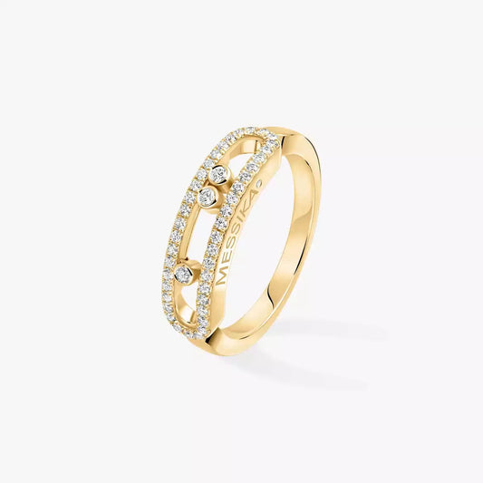 [Elowen Jewelry] Baby Move Gold Diamond Pave_ Ring