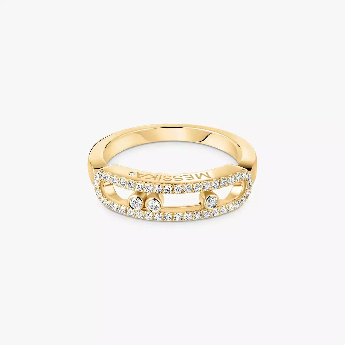 [Elowen Jewelry] Baby Move Gold Diamond Pave_ Ring