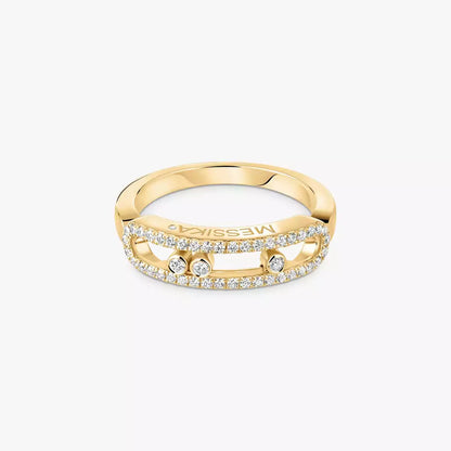 [Elowen Jewelry] Baby Move Gold Diamond Pave_ Ring