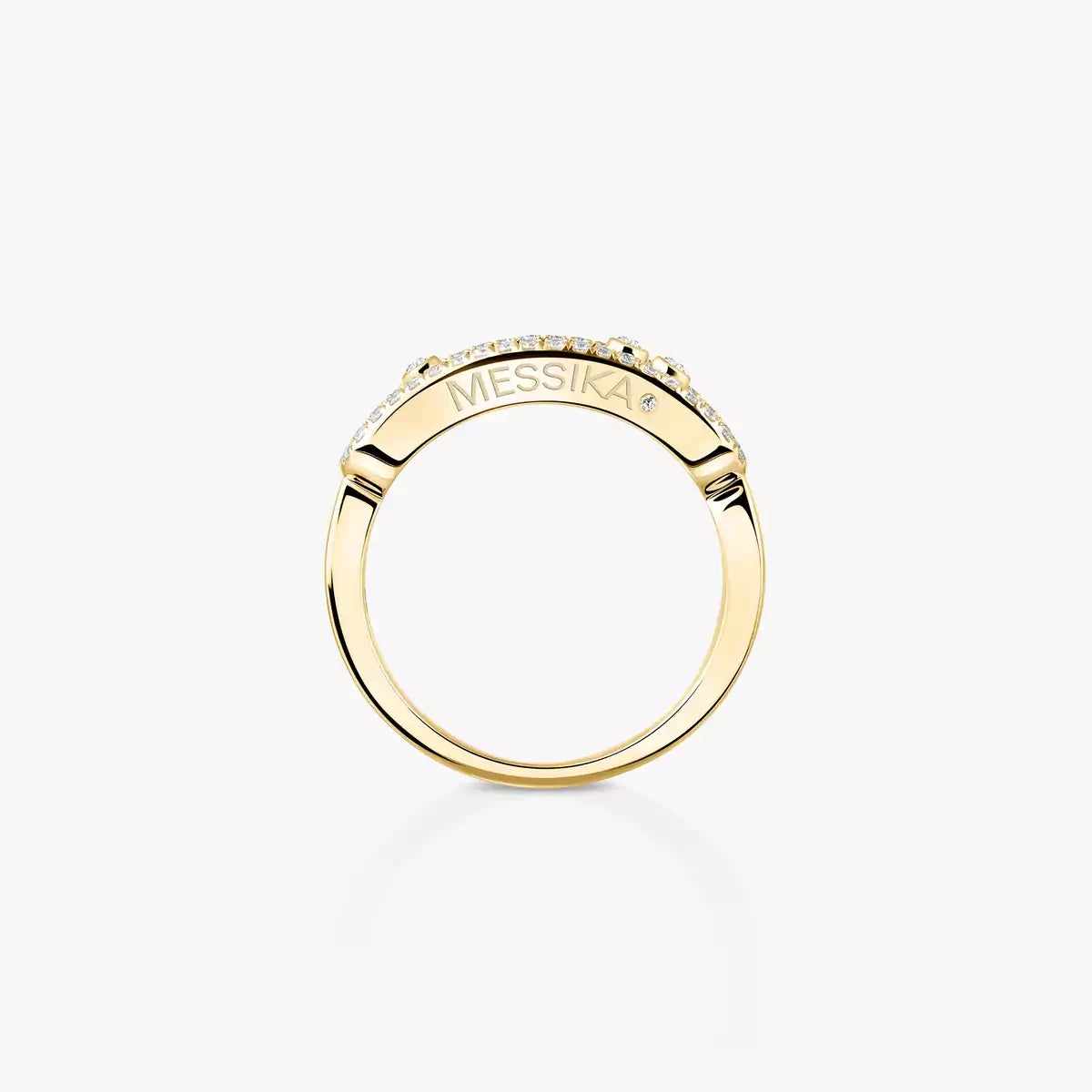 [Elowen Jewelry] Baby Move Gold Diamond Pave_ Ring