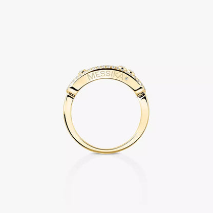 [Elowen Jewelry] Baby Move Gold Diamond Pave_ Ring