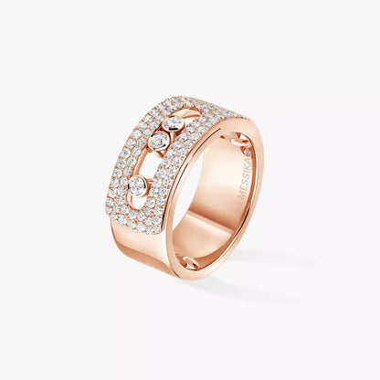 [Elowen Jewelry] Move Noa Diamond Pave_ Ring