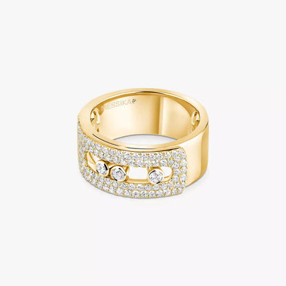 [Elowen Jewelry] Move Noa Diamond Pave_ Ring
