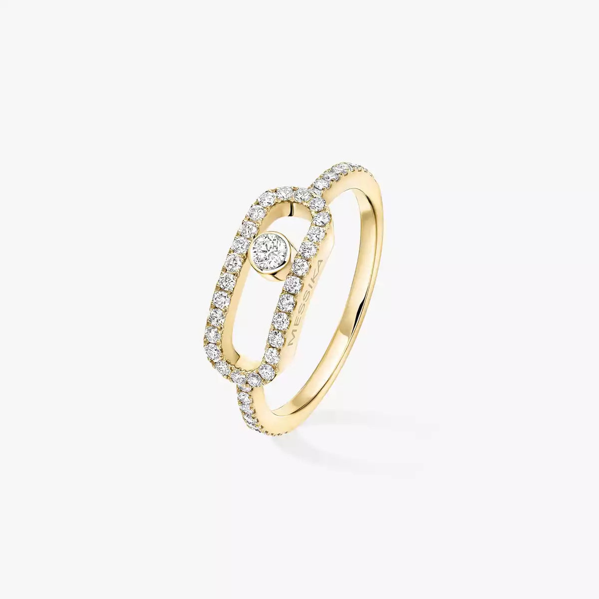 [Elowen Jewelry]Move Uno Diamond Ring in Gold