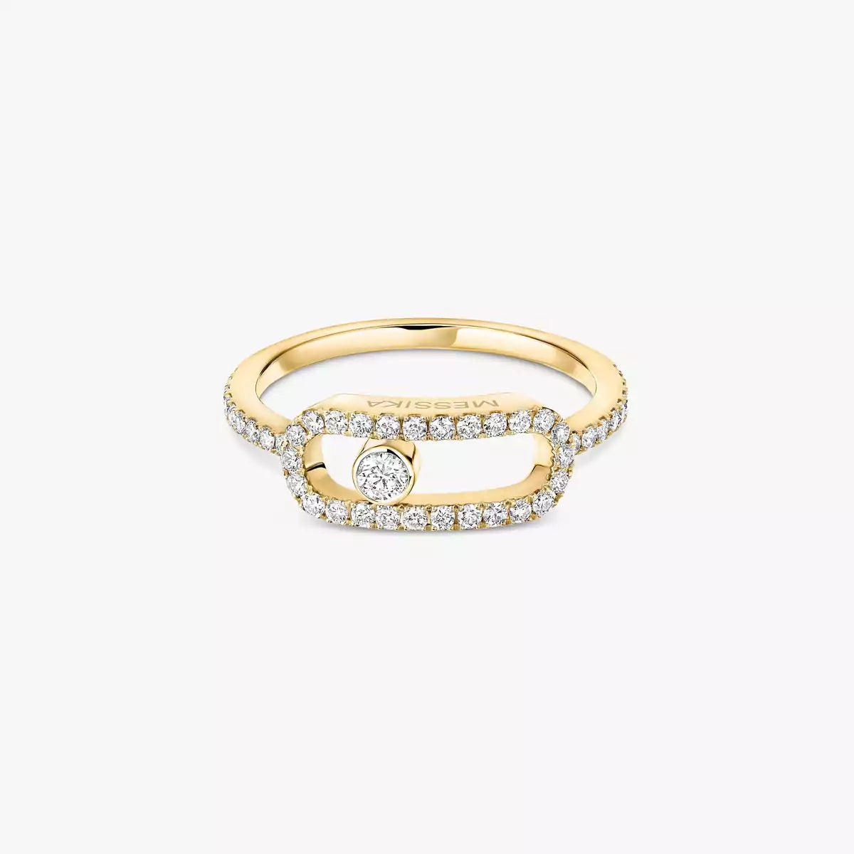 [Elowen Jewelry]Move Uno Diamond Ring in Gold