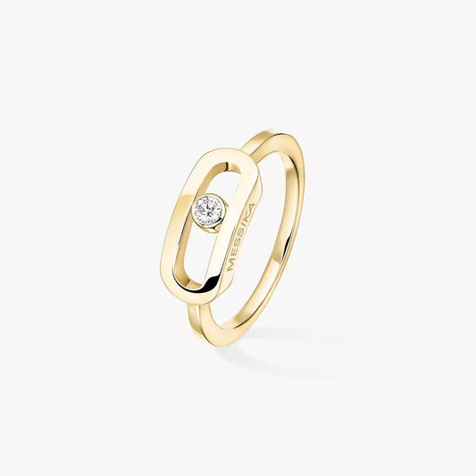 [Elowen Jewelry]Move Uno Diamond Ring in Gold