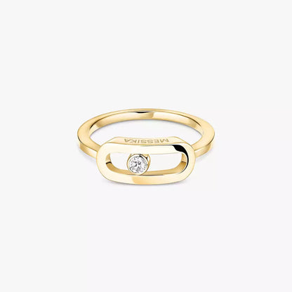 [Elowen Jewelry]Move Uno Diamond Ring in Gold