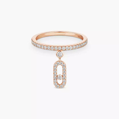 [Elowen Jewelry] Move Uno Diamond Ring