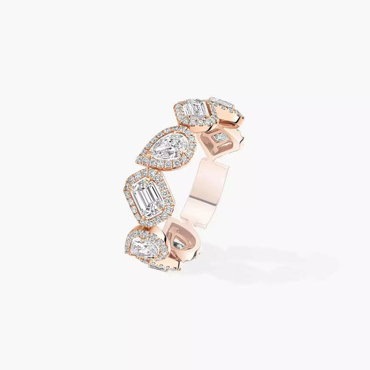 [Elowen Jewelry] Diamond Wedding Ring My Twin
