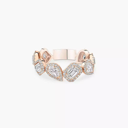 [Elowen Jewelry] Diamond Wedding Ring My Twin