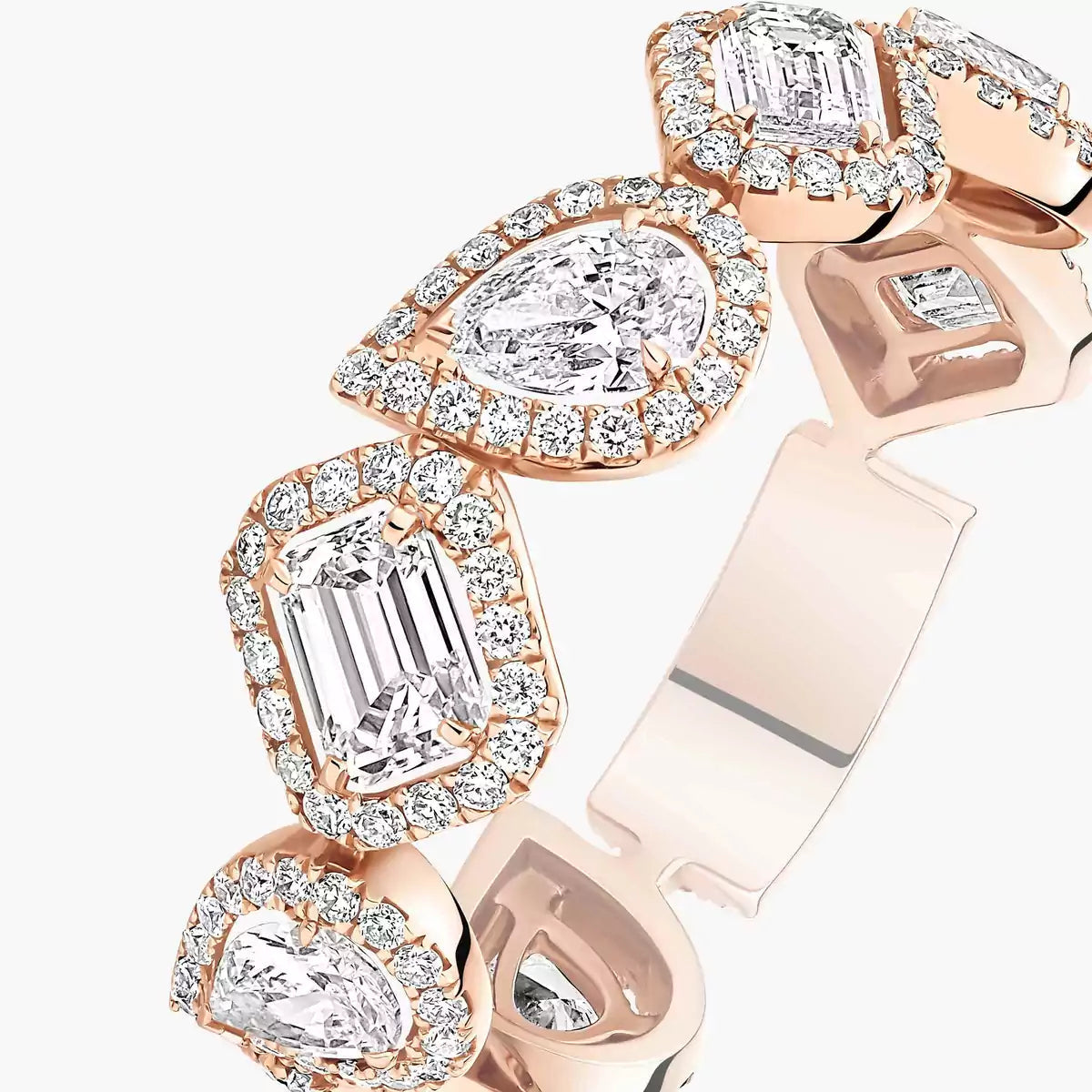 [Elowen Jewelry] Diamond Wedding Ring My Twin