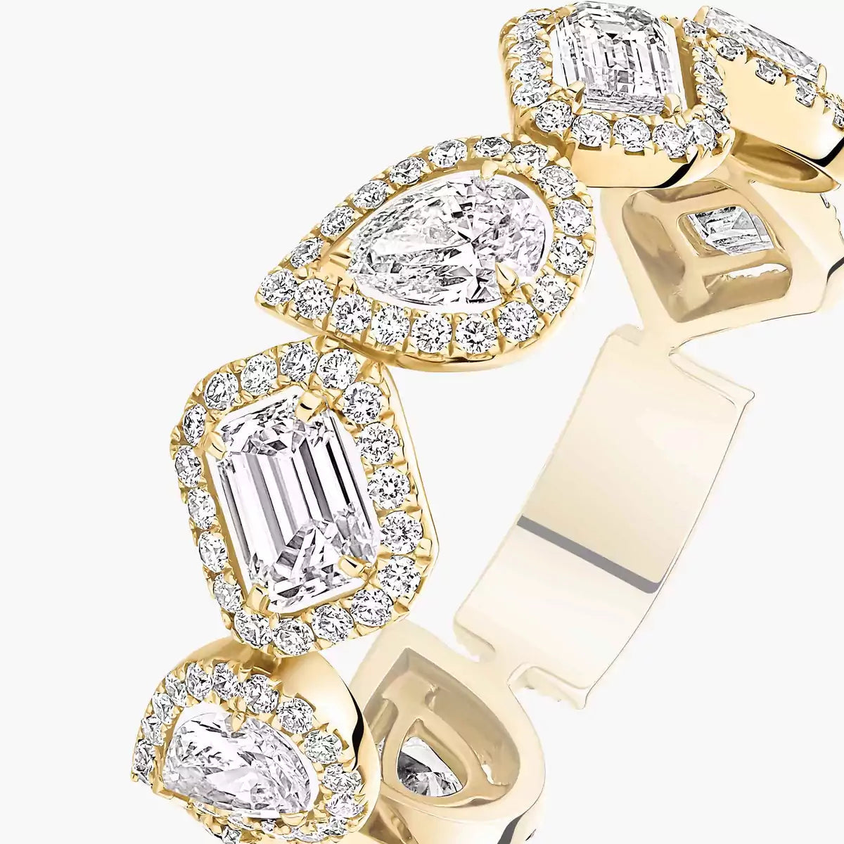[Elowen Jewelry] Diamond Wedding Ring My Twin