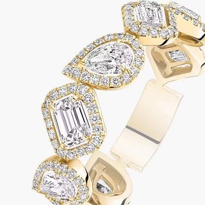 [Elowen Jewelry] Diamond Wedding Ring My Twin