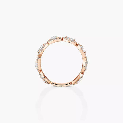 [Elowen Jewelry] Diamond Wedding Ring My Twin