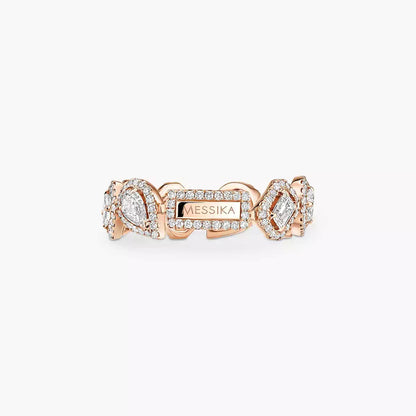 [Elowen Jewelry] Diamond Wedding Ring My Twin