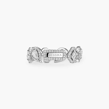 [Elowen Jewelry] Diamond Wedding Ring My Twin