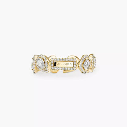 [Elowen Jewelry] Diamond Wedding Ring My Twin