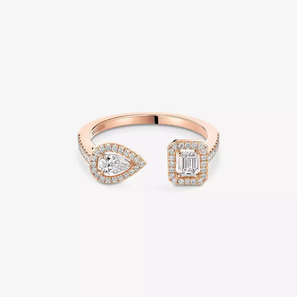 [Elowen Jewelry]My Twin Toi Gold Diamond Ring
