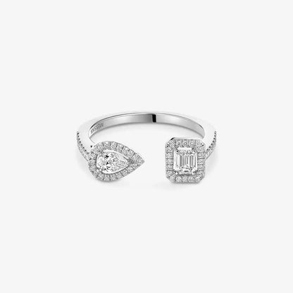 [Elowen Jewelry]My Twin Toi Gold Diamond Ring