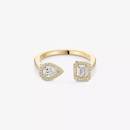 [Elowen Jewelry]My Twin Toi Gold Diamond Ring