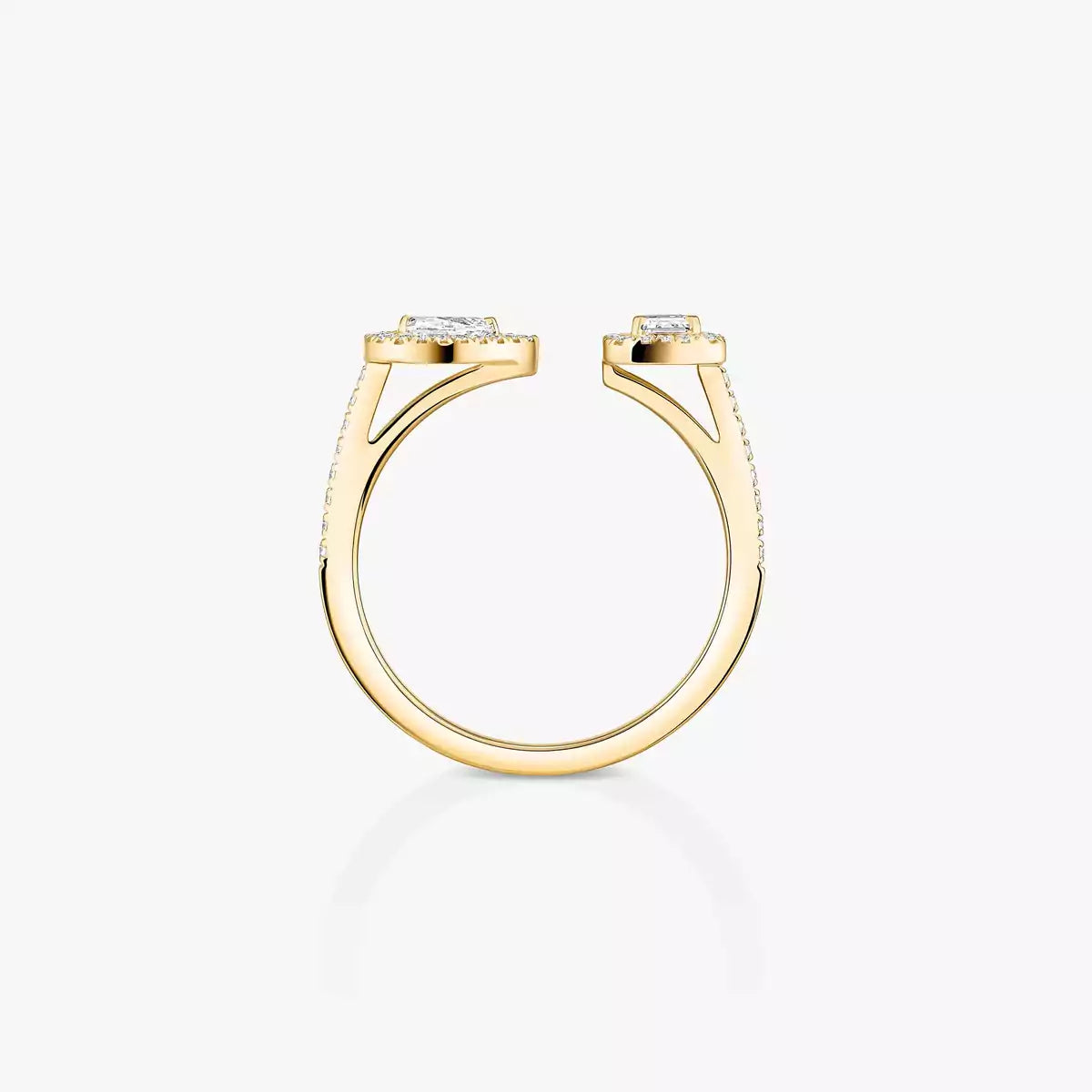 [Elowen Jewelry]My Twin Toi Gold Diamond Ring