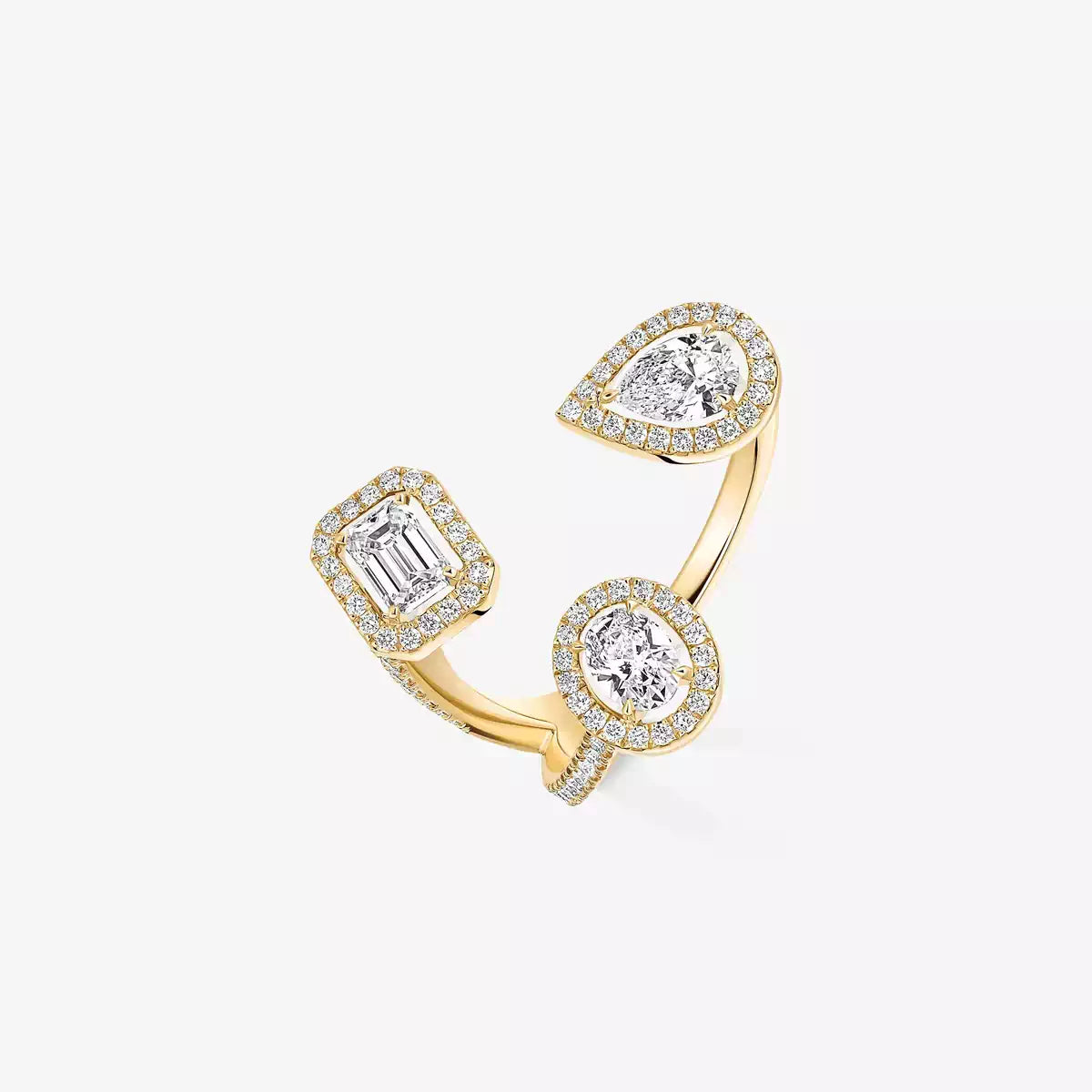 [Elowen Jewelry]  Diamond Ring 0,25ct My Twin Trilogy