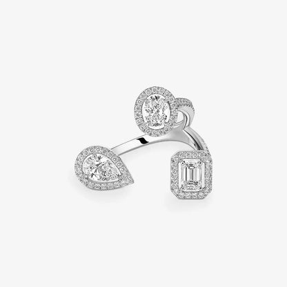 [Elowen Jewelry]  Diamond Ring 0,25ct My Twin Trilogy