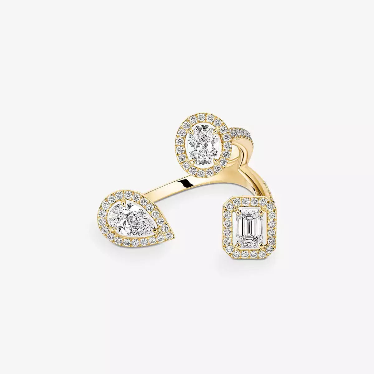 [Elowen Jewelry]  Diamond Ring 0,25ct My Twin Trilogy